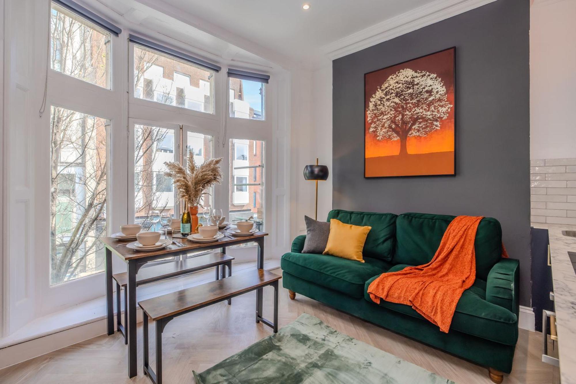 2 Bedroom Flat Next To Brighton Station & Beach I Sleep 8 Guests Exteriör bild